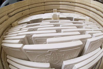 bisque firing tiles