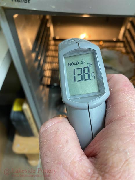 Heating chamber / oven temperature