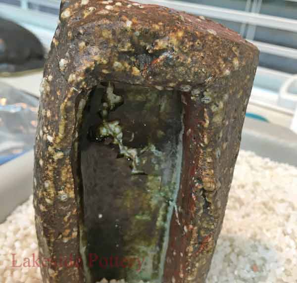 Let the epoxy cure before cleaning excess cured glue