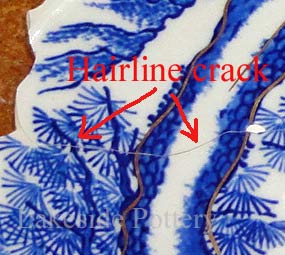 Cracked ceramic platter that needs repair