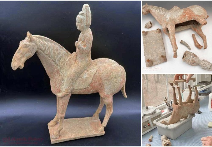 Sculpture and statue repair and restoration services.  Ceramic, terra cotta, plaster, resin, metal, stone