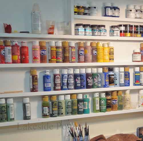 Mix colors to match skin and sleeve colors