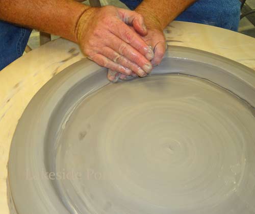 even coil to a nice clay wall