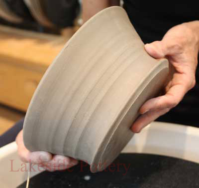 inspect pot before trimming